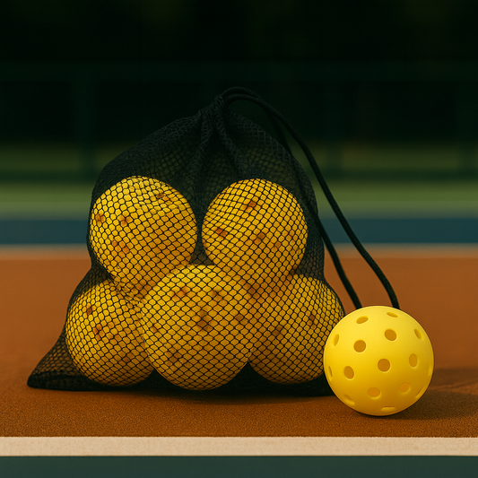AceBall – Tournament-Grade Yellow Pickleball Balls (40-Hole Outdoor)