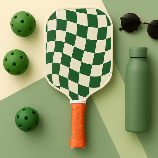 Dinksy Wavy Checker Paddle